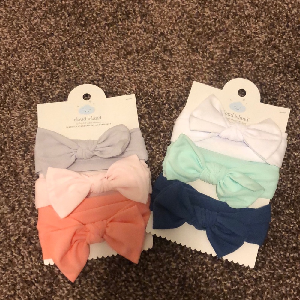 Infant Headwrap Bows! Brand New!